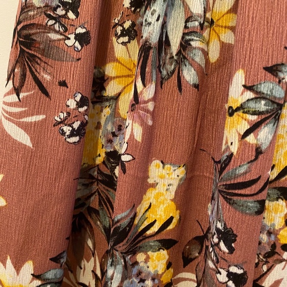 Floral Off Shoulder Midi Dress - Picture 2 of 2